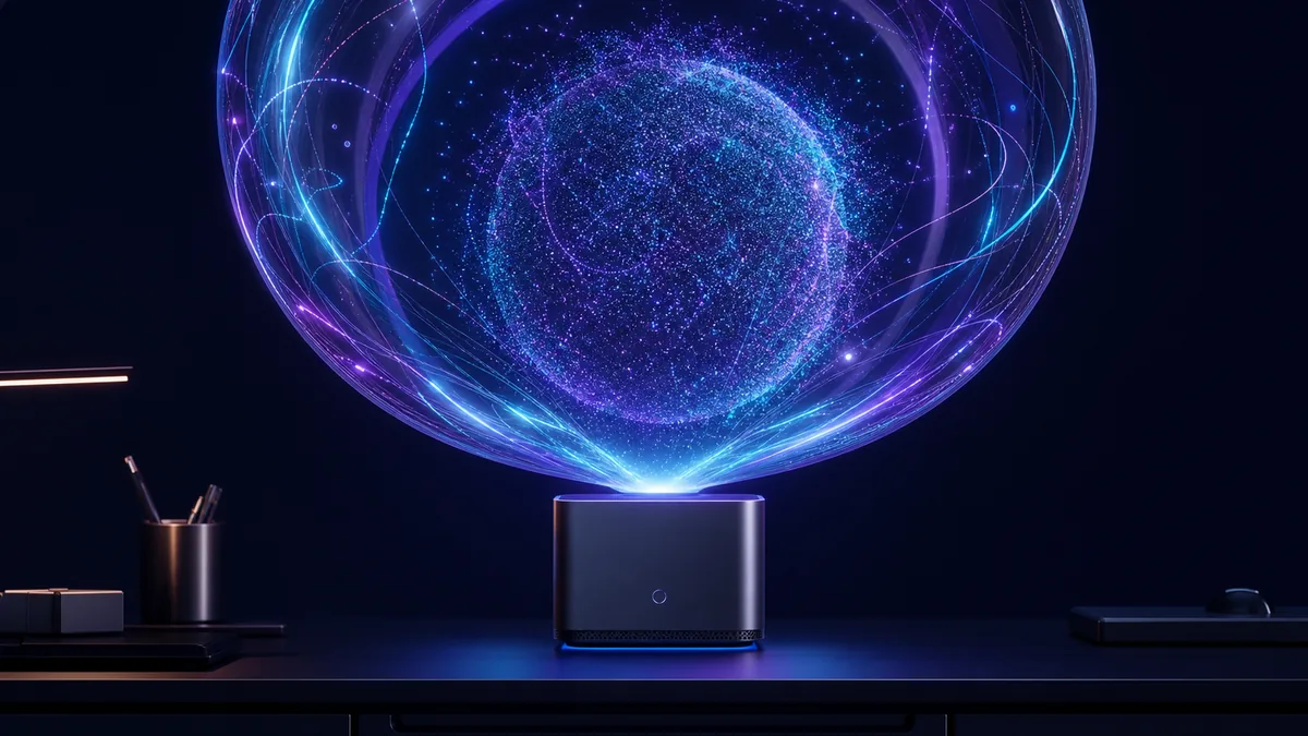 Mac Studio et sa memoire unifiee geante qui avale un modele IA massif