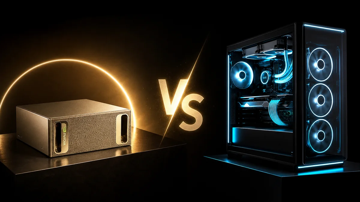 NVIDIA DGX Spark face aux PC IA - comparatif 2026
